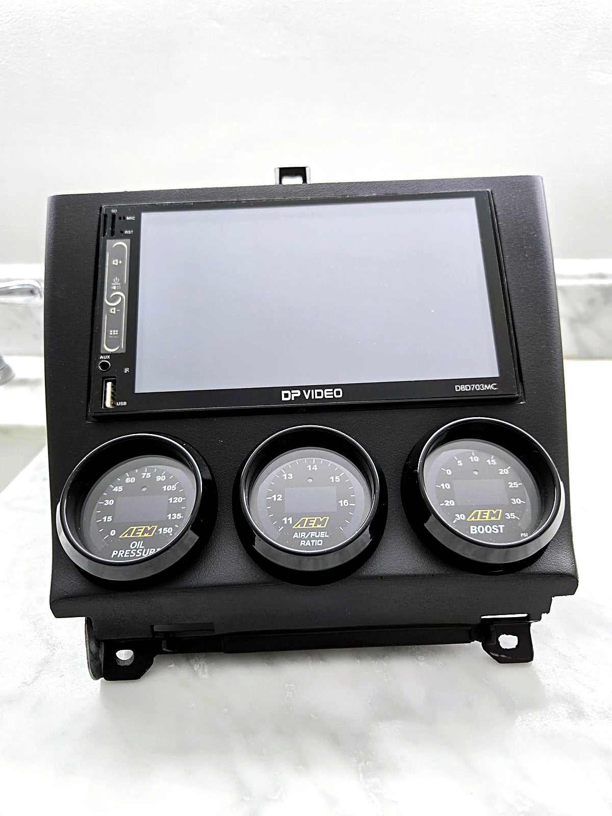 G2 Carbon S14 Triple DIN 52mm Radio Trim